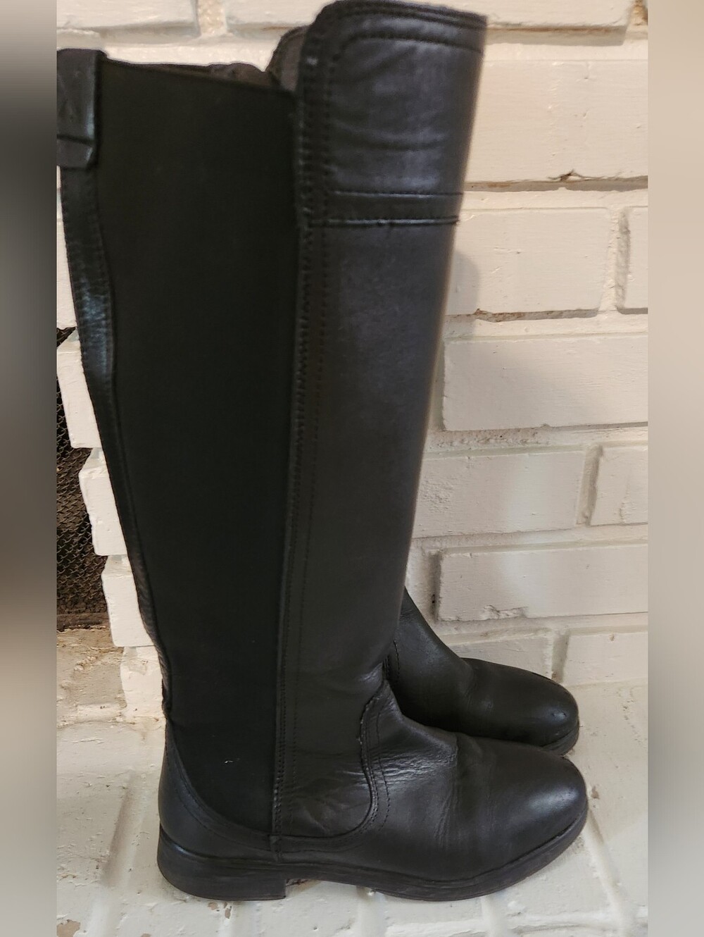 Xena Womens Classic Tall Black Riding Boots ASTM F 2413-18 F 1/75 C/75EH Size 6